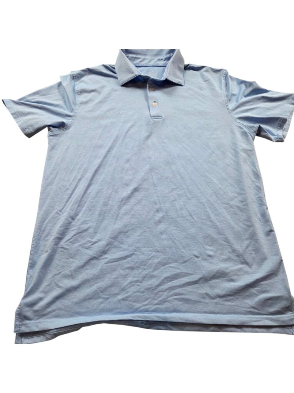Southern Tide Polo Shirt Mens Medium Blue brrr Golf Short Sleeve